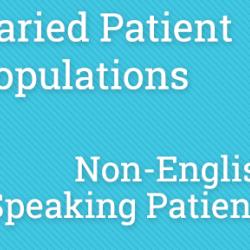 PPKC - Varied Patient Populations - Non-English-Speaking