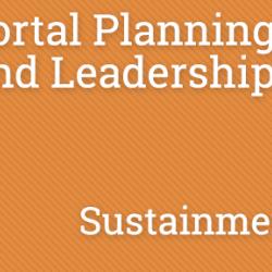 PPKC - Planning and Leadership - Sustainment