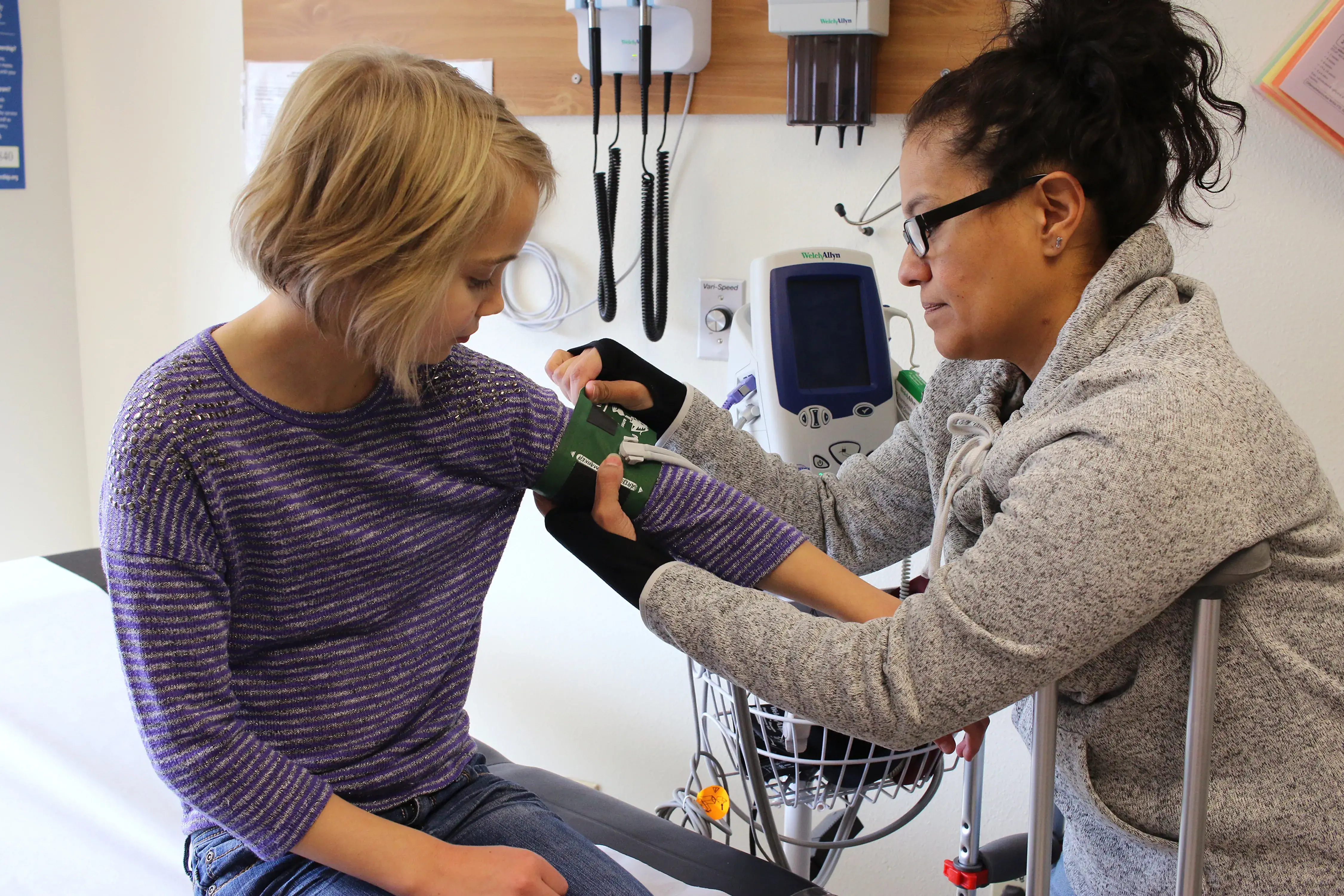 Kid Receives Care in Avon