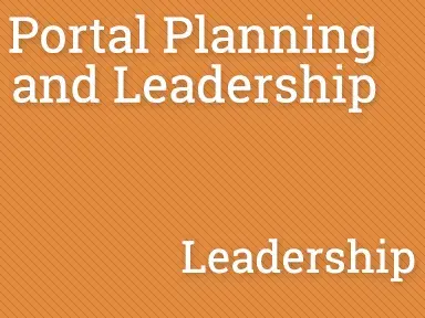 PPKC - Planning and Leadership - Leadership