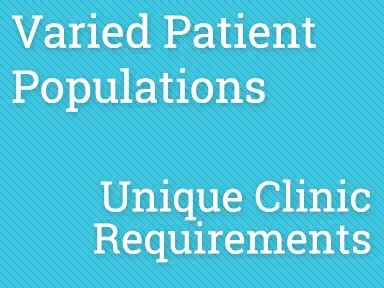 PPKC - Varied Patient Populations - Clinics