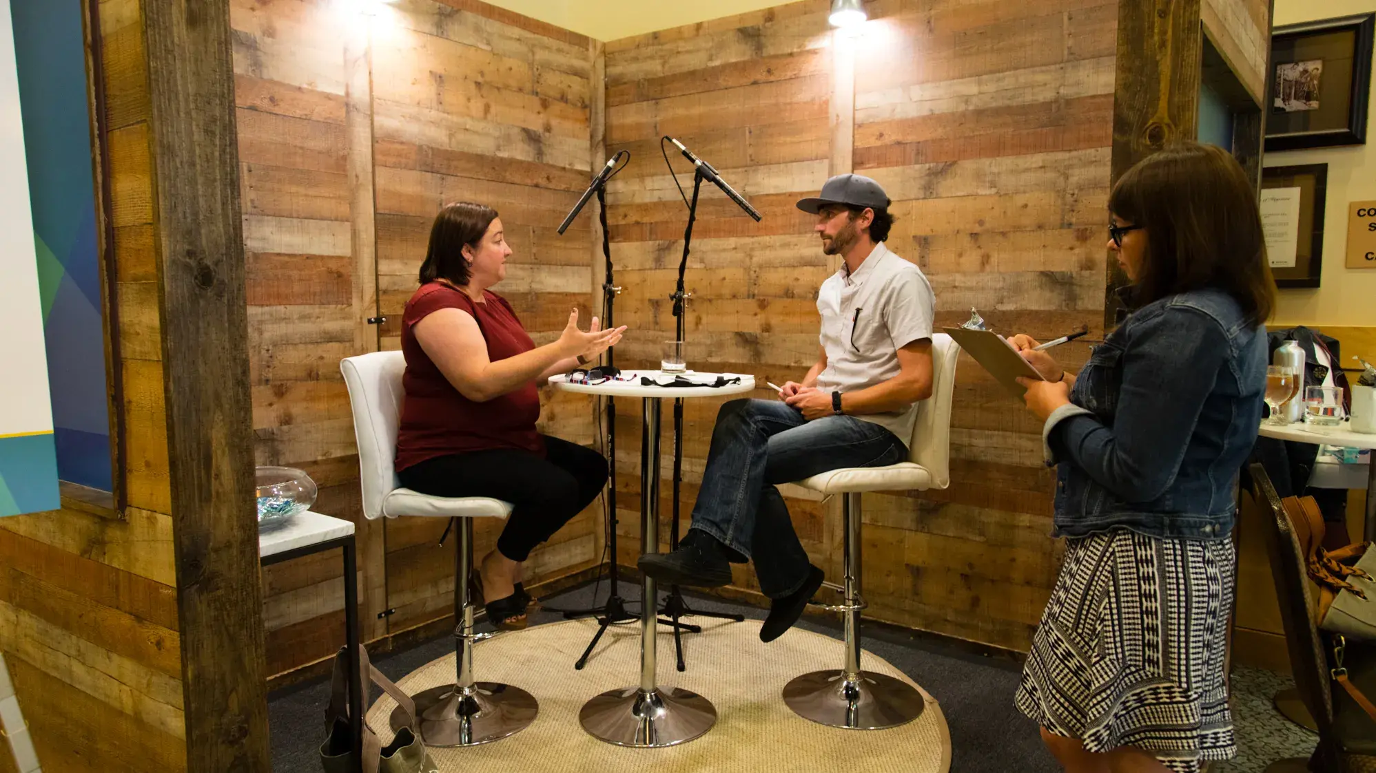 Symposium Audio Booth