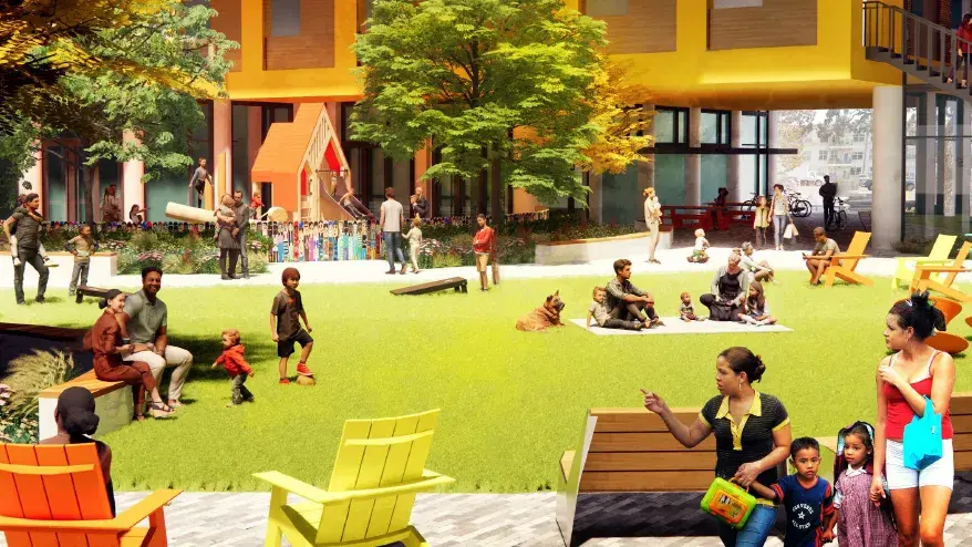 image rendering of redevelopment