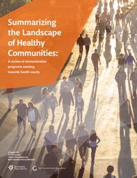 Landscape of Healthy Communities Cover