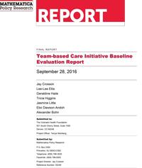 Team-based Care Initiative Report Cover