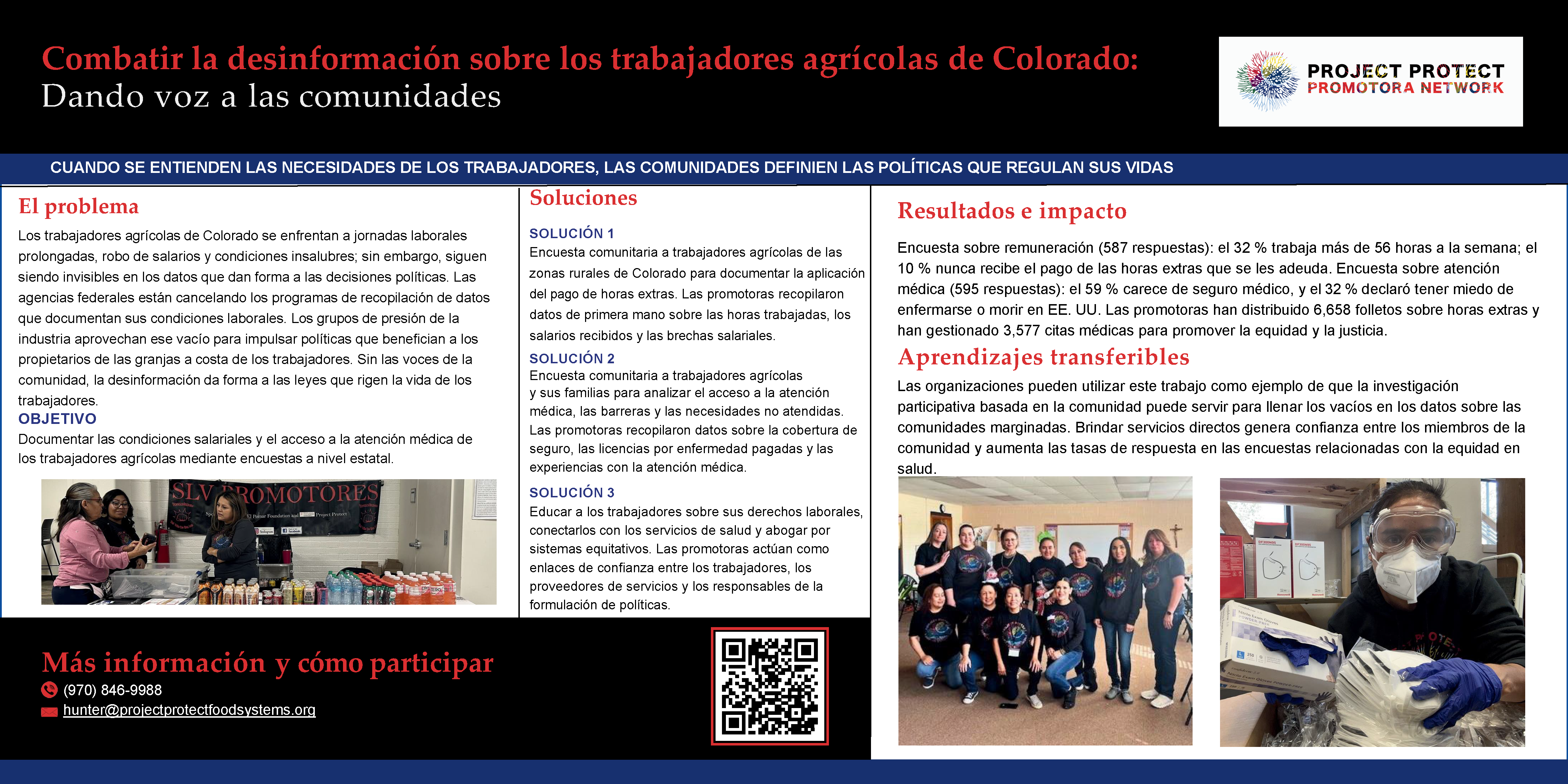 Spanish - Project Protect Food Systems Workers
