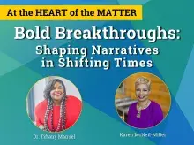 Bold Breakthroughs: Shaping Narratives in Shifting Times